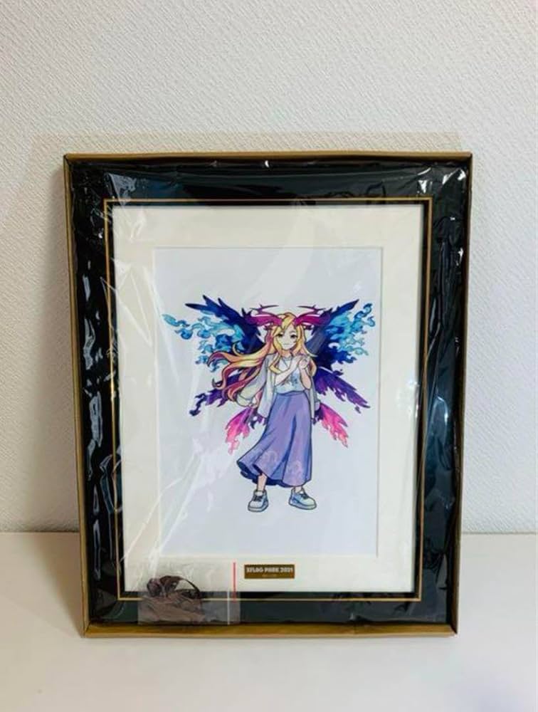 限定品　モンスト ルシファー 複製原画 モンスターストライク 高精細複製イラスト 新生・堕天の王